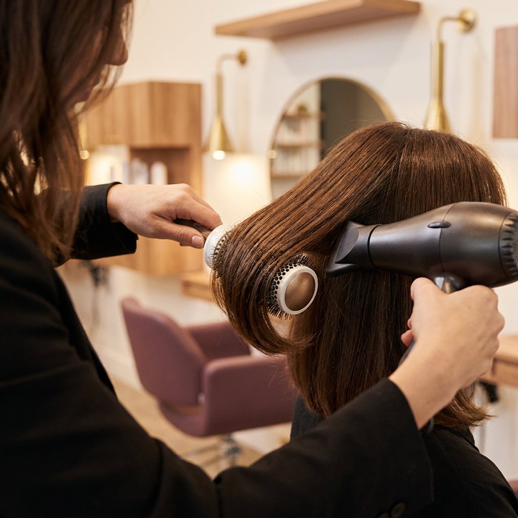 Kapper stylt een frisse coupe bij Kapsalon Zwolle